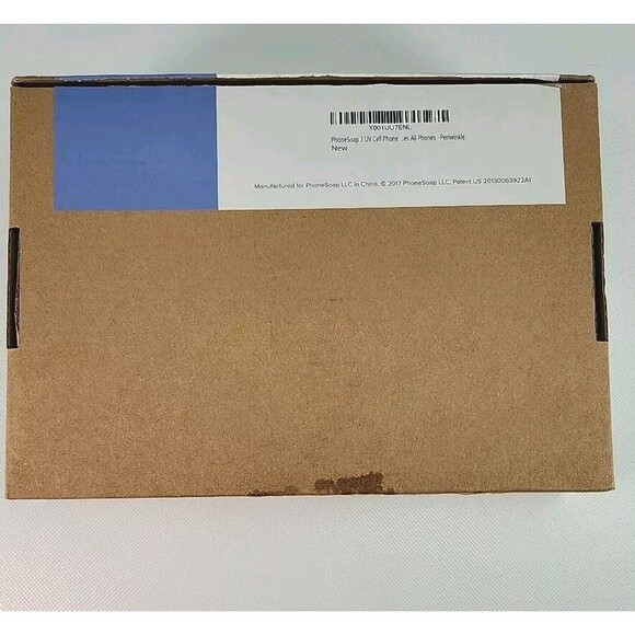 PhoneSoap V3 UV Cellphone Sanitizer Periwinkle w/ Power Cord Box - Picture 3 of 14